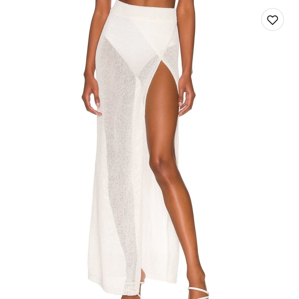 Superdown Keva Wrap Maxi Skirt